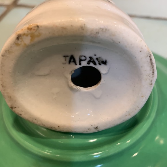 Vintage Salt Shaker with Painted Face - Picture 6 of 7